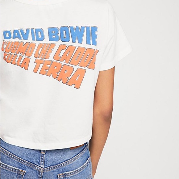 Bowie Rebel Crop Tee - Free People - Picture 3 of 5